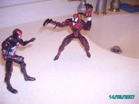 Black Spider-Man Battle Damaged (Spider-Man) Custom Action Figure