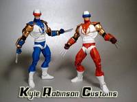 City Of Heroes: The Havok Bros (Original) Custom Action Figure