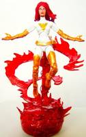 White Phoenix (modified) with Base (Marvel Legends) Custom Action Figure