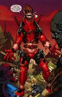 DEADPOOL (Zombie Version) (Marvel) Custom Action Figure