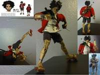 Mugen from Samurai Champloo (Anime) Custom Action Figure