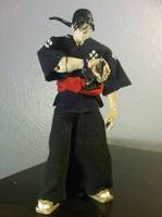 Jin from Samurai Champloo (Anime) Custom Action Figure