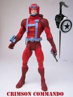 Crimson Commando (Marvel Legends) Custom Action Figure