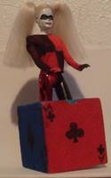 Jack in the Box Harley Quinn (Batman) Custom Action Figure