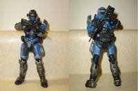 Carter (Noble 1) Halo Reach (Halo) Custom Action Figure
