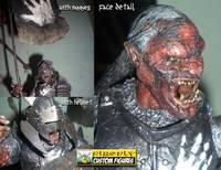 Battle Cry Urukhai (Lord of the Rings) Custom Action Figure