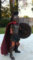 King Leonidas in Full Armor (300) Custom Action Figure