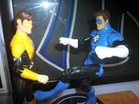 Blue Lantern Hal Jordan (Green Lantern) Custom Action Figure