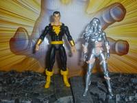 Black Adam  ( Dc )  /   Husk  ( X-Men ) (Misc) Custom Action Figure