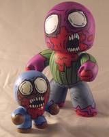 ZOMERIC(8) and Sheila (Mighty Muggs) Custom Action Figure