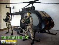 Ah-6j Little Bird "15" (Soldier) Custom Action Figure