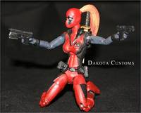 Lady Dead Pool (Marvel) Custom Action Figure