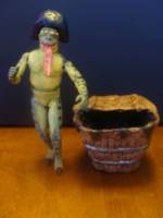 Akaname(Filth Licker) (Mego) Custom Action Figure [Aka-name and dirty potty accessory]