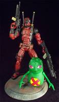 DEADPOOL Bowen Designs with Doop (Marvel Legends) Custom Action Figure
