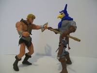 Palace Guard /Blackstar 80's Toon (Masters of the Universe) Custom Action Figure