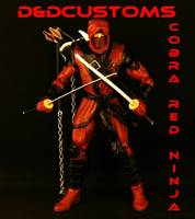 Cobra Red Ninja (G.I. Joe) Custom Action Figure