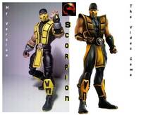 Scorpion (Mortal Kombat) Custom Action Figure