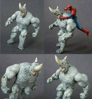 Spidey Showdowns: Rhino Classic (Marvel Universe) Custom Action Figure