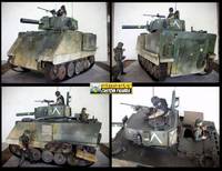U.S. M113 Apc Fire Support (Soldier) Custom Action Figure