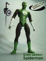 Green Lantern Spiderman (Marvel Legends) Custom Action Figure