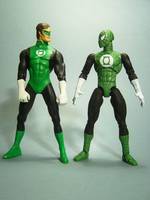 Green Lantern Spiderman (Marvel Legends) Custom Action Figure