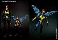 Wasps : Modern & Classic (Marvel Legends) Custom Action Figure