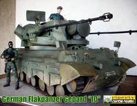 German Flakpanzer Gepard  "10" (Soldier) Custom Action Figure