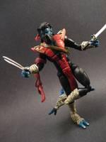 Ninja Nightcrawler (Marvel Legends) Custom Action Figure