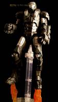 Ironman 2 Warmachine with Led's (Iron Man 2) Custom Action Figure