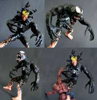 Spidey Showdowns: Eddie Brock/ Venom (Spider-Man - Movie) Custom Action Figure