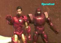 MU Unmasked Iron Man (Custom Head) (Marvel Universe) Custom Action Figure