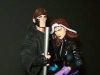 Gambit and Rogue (Marvel Legends) Custom Action Figure