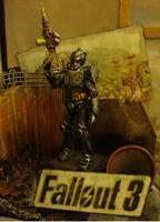 Enclave Soldier in Power Armor Armour - Fallout 3 (Fallout) Custom Action Figure