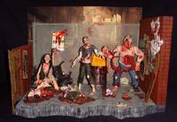 Zombie Alley Diorama (Zombies) Custom Diorama / Playset