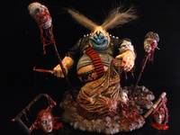 Clown with Blood Bath Base (Spawn) Custom Action Figure