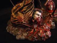 Clown with Blood Bath Base (Spawn) Custom Action Figure