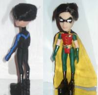 Lil' Bratz Robin & Nightwing (DC Superheroes) Custom Action Figure