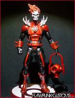 Red Lantern Ghost Rider (DC Universe) Custom Action Figure