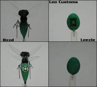 Leezle & Bzzd (Green Lanter Corps) (Green Lantern) Custom Action Figure