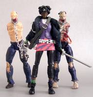Michone, Joel and Moritmer (Zombies) Custom Action Figure