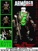 Armored Jet, Jett, Koto, Dr  Revbum (Original) Custom Action Figure
