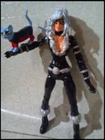 Black Cat  with Dex-Starr (Marvel Legends) Custom Action Figure