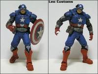 Captain America from the Future (Marvel Legends) Custom Action Figure