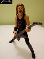 James Hetfield -Metallica -Black Album Style 2 (Music) Custom Action Figure