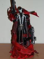 Spawn Issue 7 Repaint to Newer Costume (Spawn) Custom Action Figure