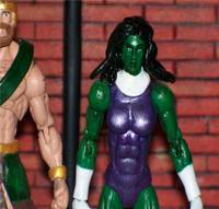 She-Hulk Vrs. 2 (Marvel Universe) Custom Action Figure