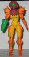 Samus Aran (Metroid) Custom Action Figure