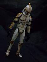 Battle Wear Clone Commander (Animated) (Star Wars Clone Wars) Custom Action Figure