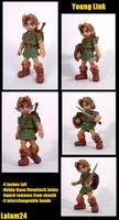 Young Link V2 (Legend of Zelda Orcarina of Time) Custom Action Figure