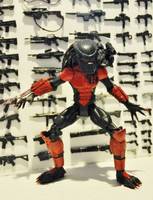 Red Lantern Corps - Predator (Green Lantern) Custom Action Figure